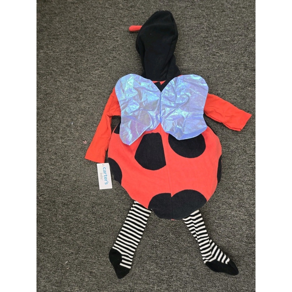CARTER'S Baby Infant Girls Lady Bug LADYBUG Halloween Costume 3-6 Months NEW